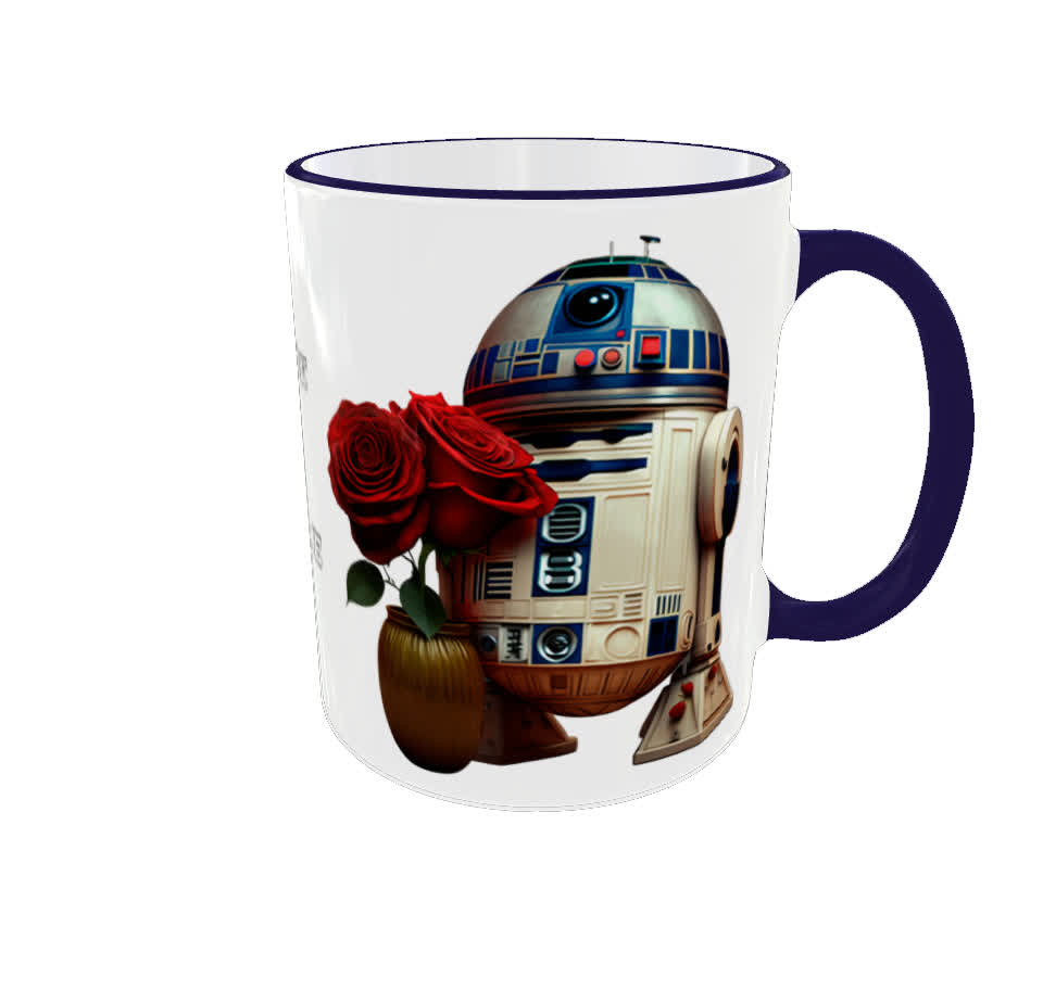 Kleiner Droide Ich liebe dich  personalisiert 