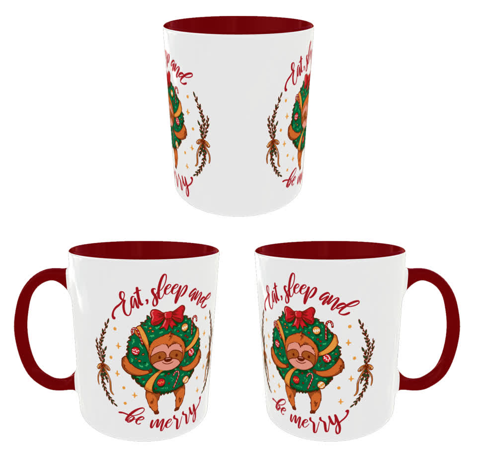 Faultier Weihnachten