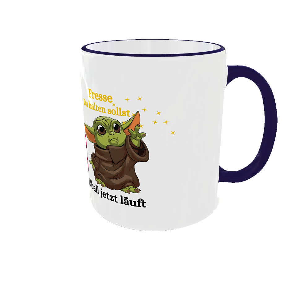 Fresse Du halten sollst Fußball jetzt läuft    