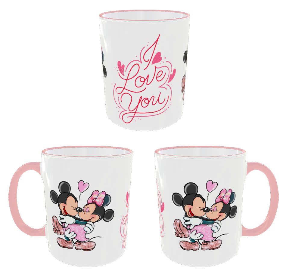 Minnie und Mickey I Love you